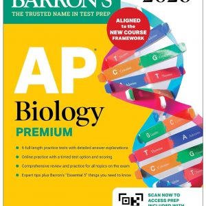 AP Biology Premium, 2026: Prep Book with 6 Practice Tests + Comprehensive Review + Online Practice (Barron's AP Prep)