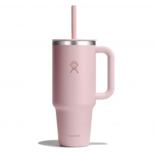Hydro Flask 40 Oz Travel Tumbler with Handle, Lid and Straw - Insulated Stainless Steel in Tonal Trillium