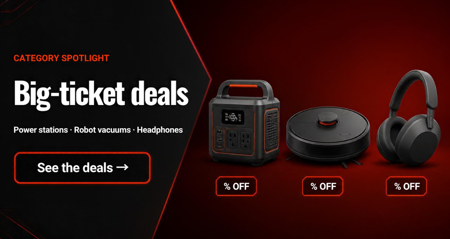 Big-ticket deals: power stations, robot vacuums, headphones